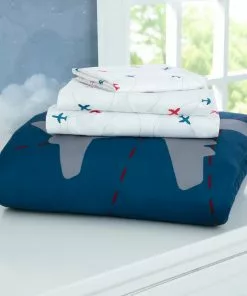 Delta Children Boys 4-Piece Toddler Bedding Set Sheets & Mattress Covers