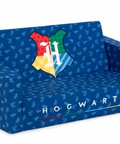 Delta Children Harry Potter Cozee Flip-Out Sofa - 2-in-1 Convertible Sofa To Lounger For Kids Kids’ Chairs