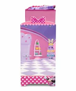 Delta Children Storage Minnie Mouse Deluxe 9 Bin Design And Store Toy Organizer