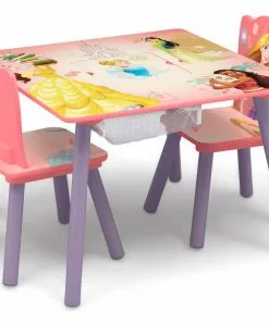 Delta Children Princess Table And Chair Set With Storage