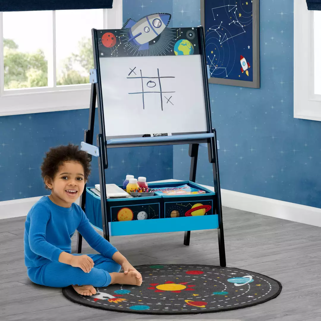 Delta Children Rugs Outer Space Round Area Rug For Kids, 39-Inch 7 Delta Children Rugs Outer Space Round Area Rug For Kids, 39-Inch