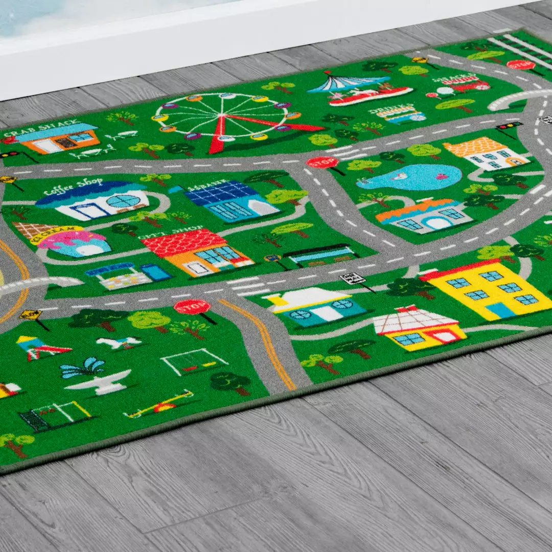 Delta Children Rugs Large Road Map Activity Rug For Girls And Boys - 54-inch L X 39-inch W 7 Delta Children Rugs Large Road Map Activity Rug For Girls And Boys - 54-inch L X 39-inch W
