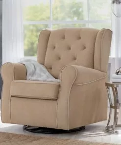 Delta Children Emerson Nursery Glider Swivel Rocker Chair Gliders & Rocking Chairs