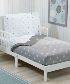 Delta Children Boys 4-Piece Toddler Bedding Set Sheets & Mattress Covers