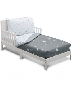 Delta Children Boys 4-Piece Toddler Bedding Set Sheets & Mattress Covers