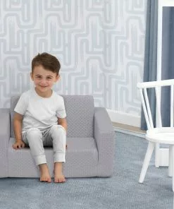 Serta Kids’ Chairs IComfort Memory Foam Flip-Out 2-in-1 Convertible Chair To Lounger For Kids