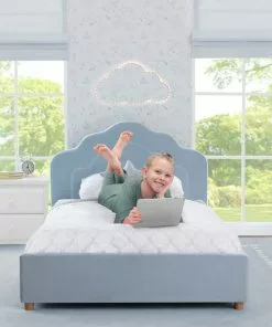 Delta Children Upholstered Twin Bed What's New