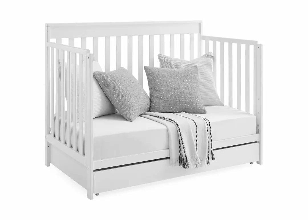 Delta Children Baby Cribs Mercer 6-in-1 Convertible Crib With Storage Trundle 17 Delta Children Baby Cribs Mercer 6-in-1 Convertible Crib With Storage Trundle