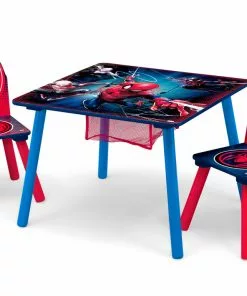 Delta Children Spider-Man Table And Chair Set With Storage