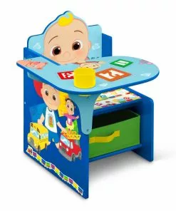 Delta Children Activity Desks CoComelon Chair Desk With Storage Bin