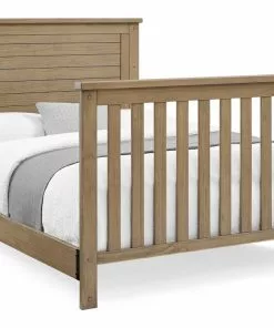 Simmons Kids Caden 6-in-1 Convertible Crib With Trundle Drawer Baby Cribs