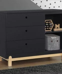 Delta Children Dressers & Changing Tables Poppy 3 Drawer Dresser With Cubbies