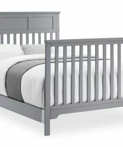 Delta Children Baby Cribs Sweet Beginnings Hart Flat Top 6-in-1 Convertible Crib