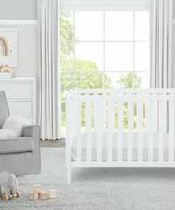 Delta Children Baby Cribs Milo 3-in-1 Convertible Crib