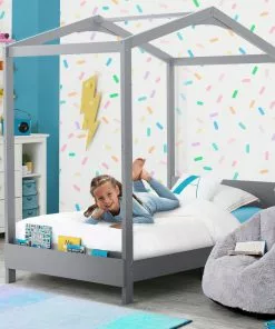 Delta Children Poppy House Twin Bed Twin Beds & Headboards