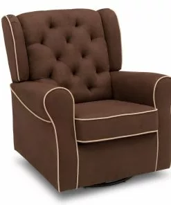 Delta Children Emerson Nursery Glider Swivel Rocker Chair Gliders & Rocking Chairs