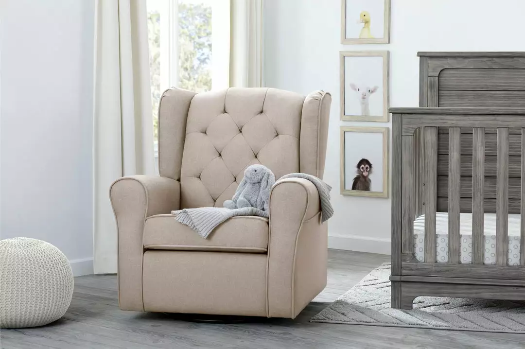 Delta Children Emma Nursery Glider Swivel Rocker Chair Gliders & Rocking Chairs 18 Delta Children Emma Nursery Glider Swivel Rocker Chair Gliders & Rocking Chairs