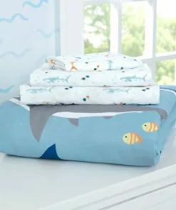 Delta Children Boys 4-Piece Toddler Bedding Set Sheets & Mattress Covers