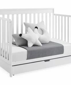 Delta Children Baby Cribs Mercer 6-in-1 Convertible Crib With Storage Trundle 45 Delta Children Baby Cribs Mercer 6-in-1 Convertible Crib With Storage Trundle
