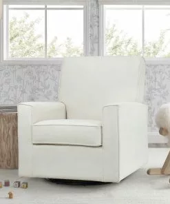 Delta Children What's New Sophie Nursery Glider Swivel Chair With LiveSmart Fabric