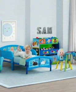 Delta Children CoComelon Plastic Toddler Bed