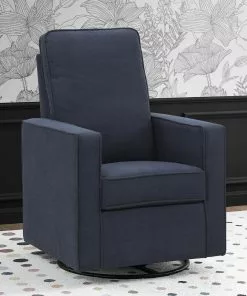 Delta Children Skye Nursery Glider Swivel Chair With LiveSmart Fabric