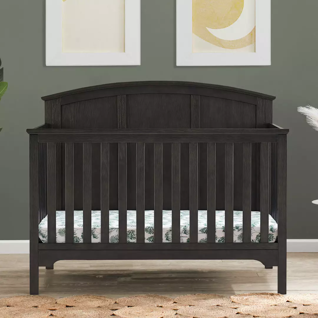 Delta Children Sweet Beginnings Sage Curve Top 6-in-1 Convertible Crib 20 Delta Children Sweet Beginnings Sage Curve Top 6-in-1 Convertible Crib