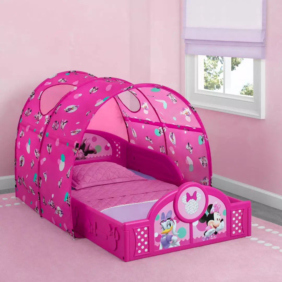 Delta Children Toddler Beds Minnie Mouse Plastic Sleep And Play Toddler Bed With Canopy 6 Delta Children Toddler Beds Minnie Mouse Plastic Sleep And Play Toddler Bed With Canopy