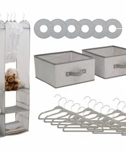 Delta Children Storage & Organization 24 Piece Nursery Storage Set