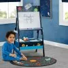 Delta Children Rugs Outer Space Round Area Rug For Kids, 39-Inch