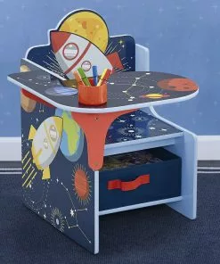 Delta Children Activity Desks Space Adventures Chair Desk With Storage Bin