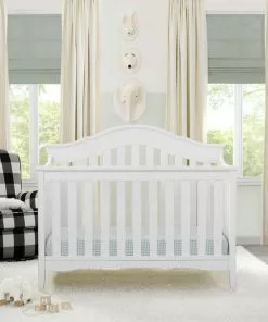 Delta Children Farmhouse 6-in-1 Convertible Baby Crib Baby Cribs