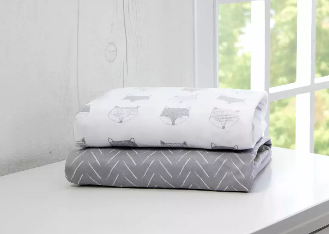 Delta Children Indie Fox Fitted Crib Sheets - 2 Pack 3 Delta Children Indie Fox Fitted Crib Sheets - 2 Pack