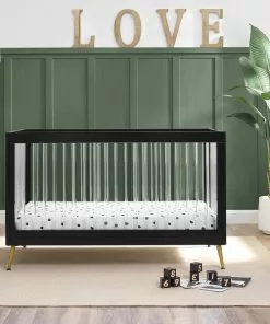 Delta Children Sloane 4-in-1 Acrylic Convertible Crib