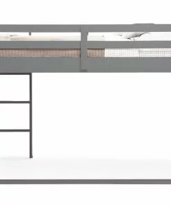 Delta Children Twin Loft Bed With Guardrail And Ladder Twin Beds & Headboards