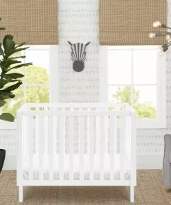 Delta Children Gio Mini Crib With 2.75-Inch Mattress Baby Cribs