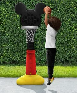 Delta Children Mickey Mouse Plastic Basketball Set Toys & Play