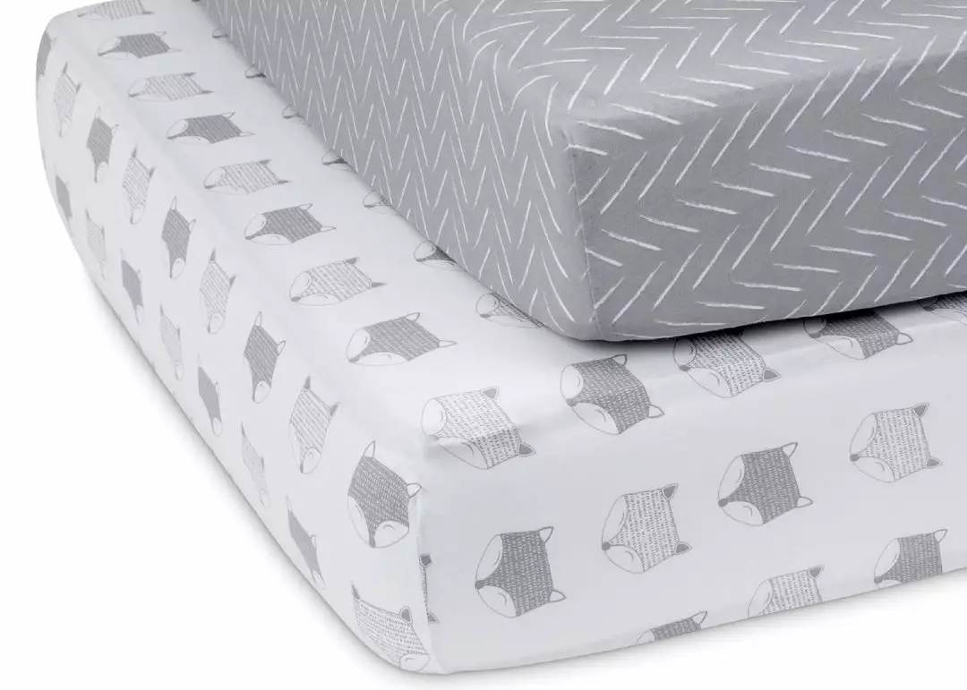 Delta Children Indie Fox Fitted Crib Sheets - 2 Pack 5 Delta Children Indie Fox Fitted Crib Sheets - 2 Pack