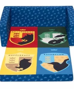 Delta Children Harry Potter Cozee Flip-Out Sofa - 2-in-1 Convertible Sofa To Lounger For Kids Kids’ Chairs