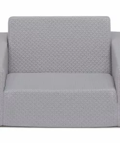 Serta Kids’ Chairs IComfort Memory Foam Flip-Out 2-in-1 Convertible Chair To Lounger For Kids