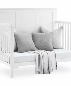 Delta Children Sweet Beginnings Sage Flat Top 6-in-1 Convertible Crib