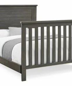 Simmons Kids Caden 6-in-1 Convertible Crib With Trundle Drawer Baby Cribs