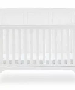 Delta Children Sweet Beginnings Sage Flat Top 6-in-1 Convertible Crib