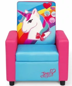 Delta Children JoJo Siwa High Back Upholstered Chair