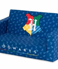 Delta Children Harry Potter Cozee Flip-Out Sofa - 2-in-1 Convertible Sofa To Lounger For Kids Kids’ Chairs
