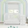 Delta Children Baby Cribs Flynn 5-in-1 Convertible Crib And Changer