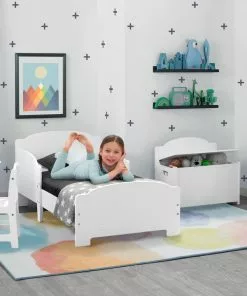 Delta Children Rugs Watercolor Rectangle Area Rug For Kids, 53-Inch X 59-Inch