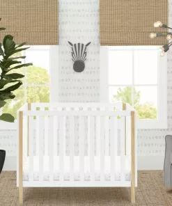 Delta Children Gio Mini Crib With 2.75-Inch Mattress Baby Cribs