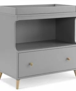 Delta Children Essex Convertible Changing Table With Drawer Dressers & Changing Tables