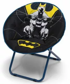 Delta Children Kids’ Chairs Batman Saucer Chair For Kids/Teens/Young Adults